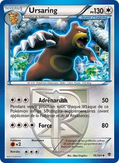 Ursaring, Explosion Plasma 76