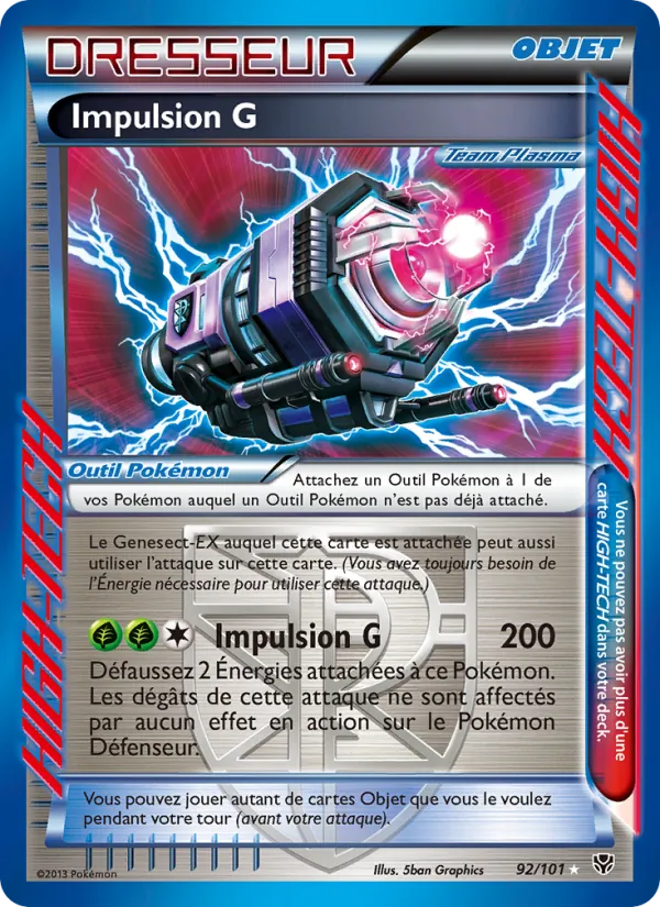 Impulsion G, Explosion Plasma 92