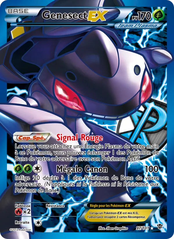 Genesect EX, Explosion Plasma 97