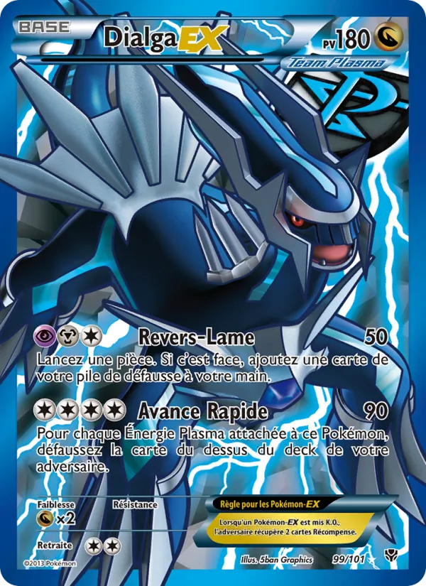 Dialga EX, Explosion Plasma 99