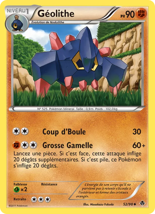 Géolithe, Pouvoirs Émergents 52