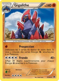 Gigalithe, Pouvoirs Émergents 53