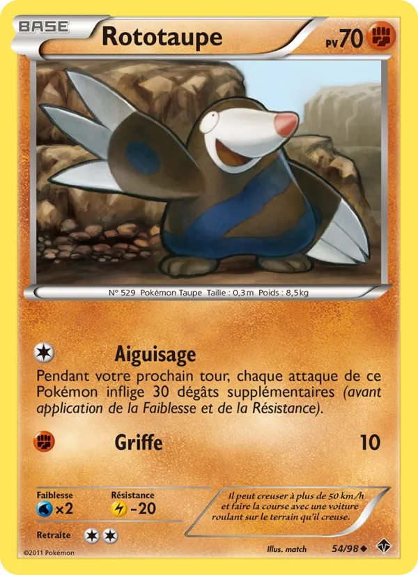 Rototaupe, Pouvoirs Émergents 54