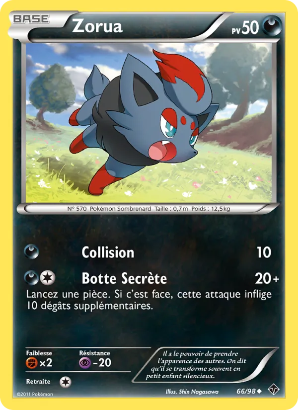 Zorua, Pouvoirs Émergents 66