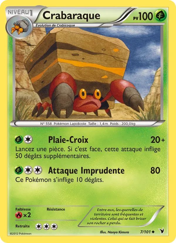 Crabaraque, Nobles Victoires 7