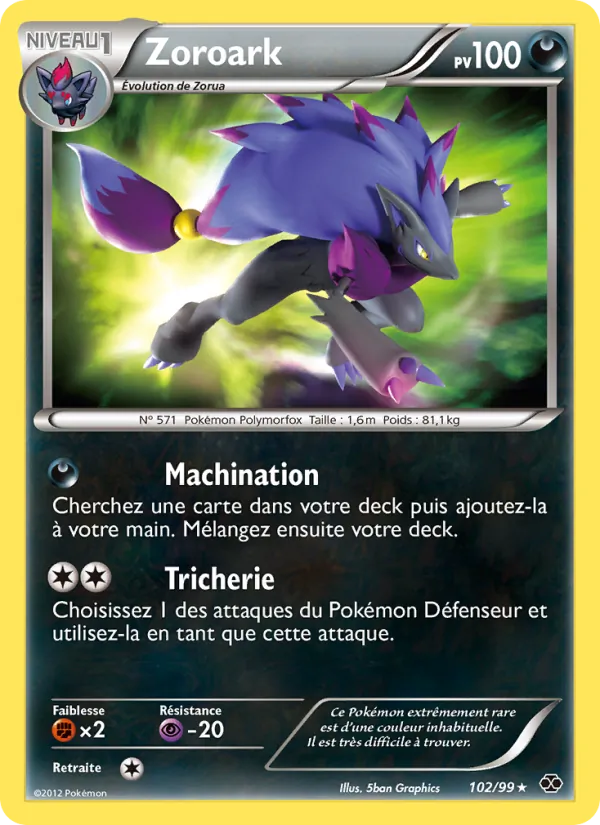 Zoroark, Destinées Futures 102