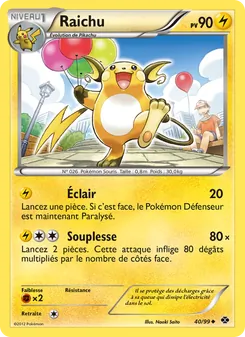 Raichu, Destinées Futures 40