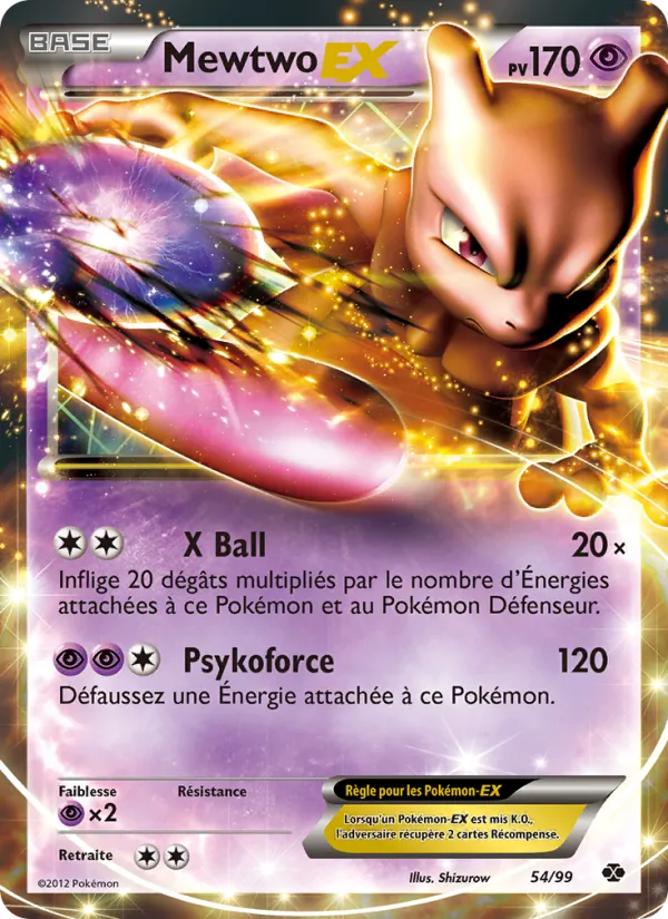 Mewtwo-EX, Destinées Futures 54