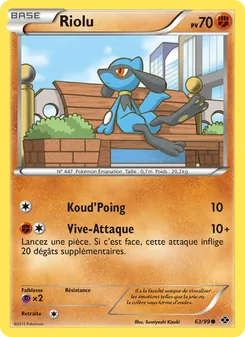 Riolu, Destinées Futures 63