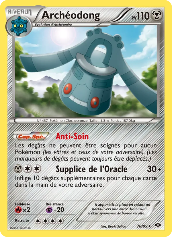 Archéodong, Destinées Futures 76