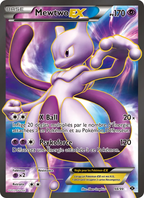 Mewtwo-EX, Destinées Futures 98
