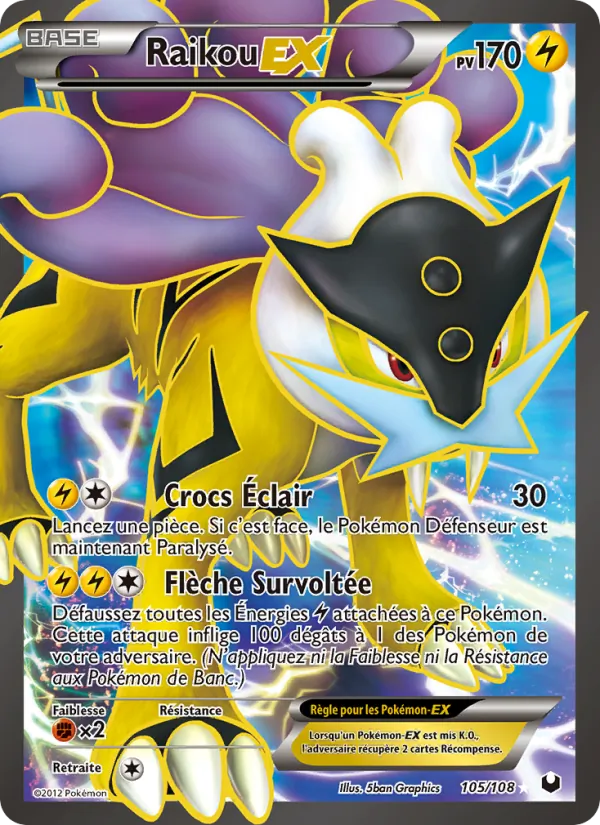 Raikou-EX, Explorateurs Obscurs 105