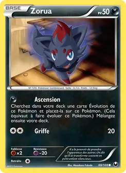 Zorua, Explorateurs Obscurs 69