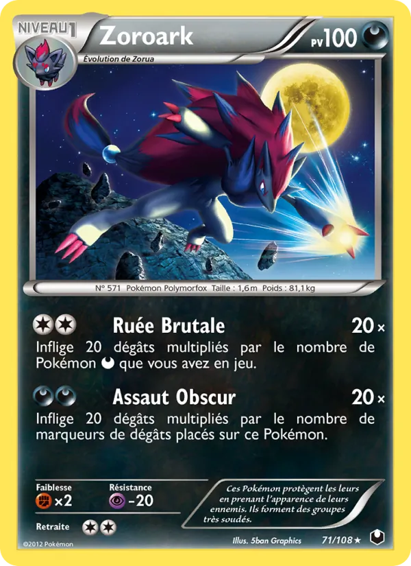 Zoroark, Explorateurs Obscurs 71