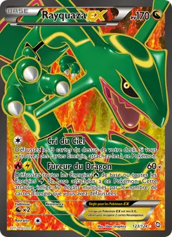 Rayquaza-EX, Dragons Éxaltés 123