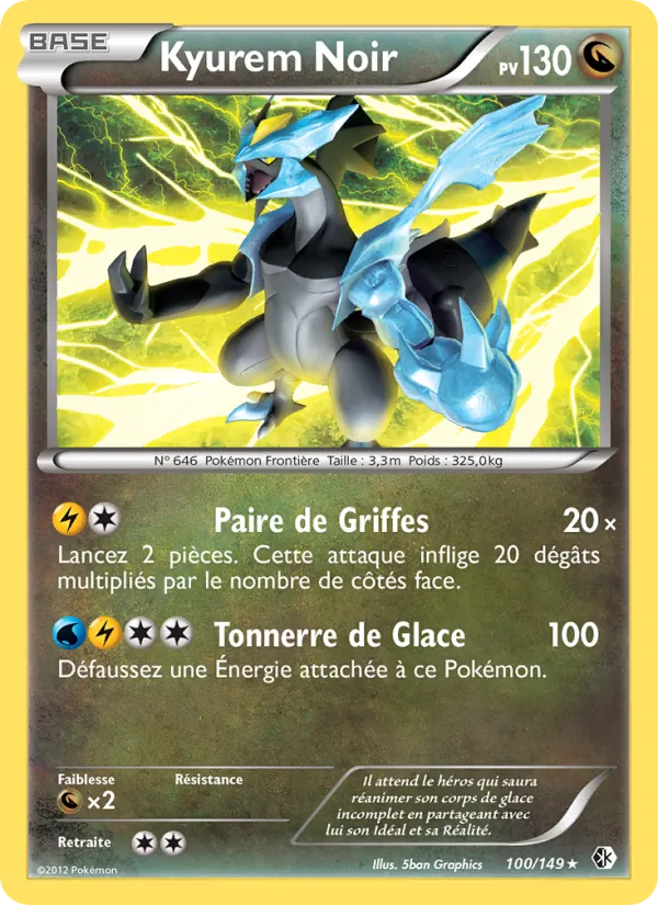 Kyurem Noir, Frontières Franchies 100