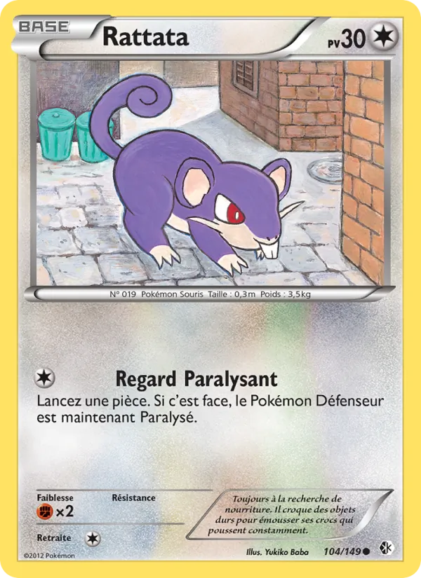 Rattata, Frontières Franchies 104