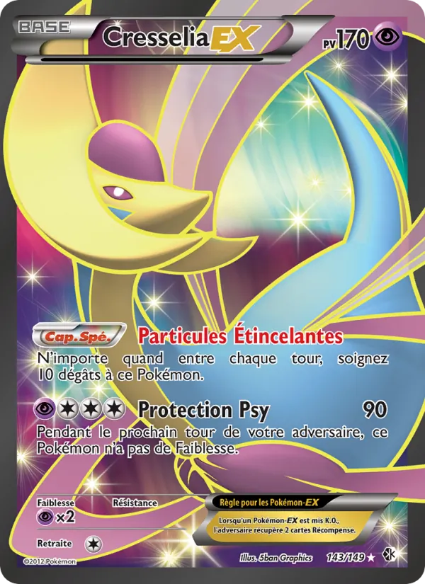 Cresselia-EX, Frontières Franchies 143