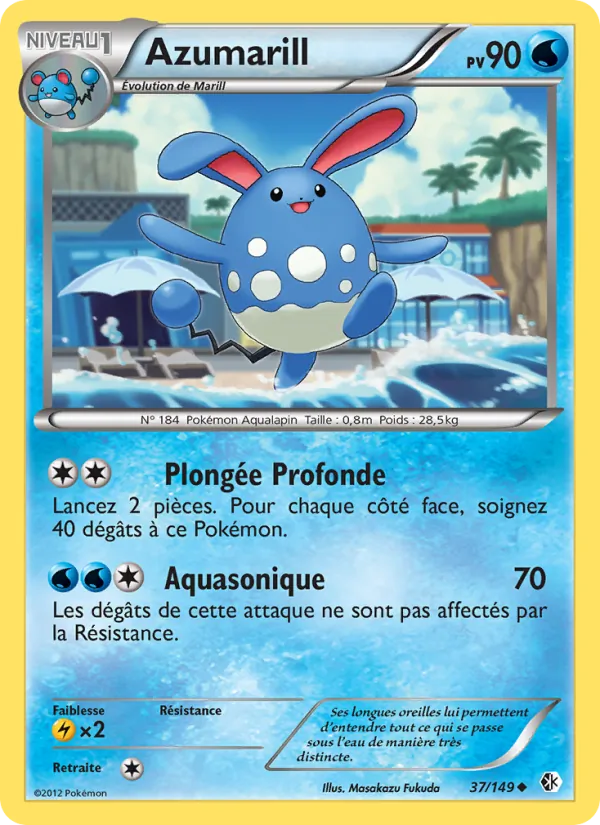 Azumarill, Frontières Franchies 37