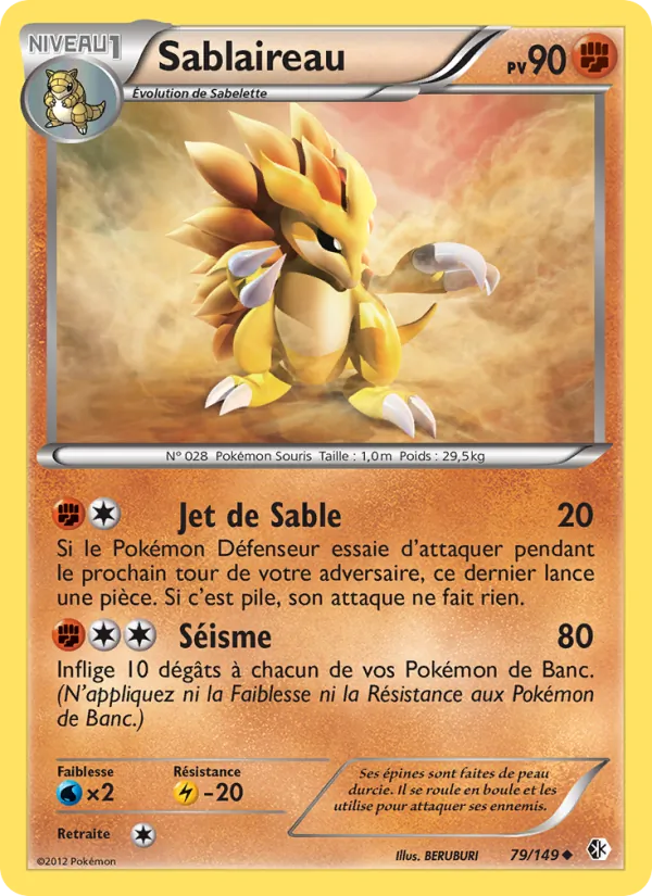 Sablaireau, Frontières Franchies 79