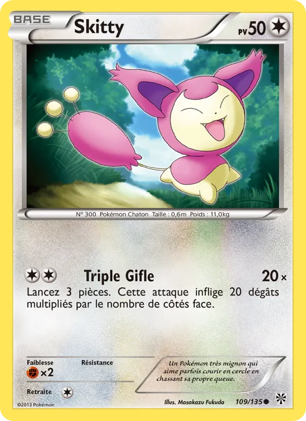 Skitty, Tempète Plasma 109