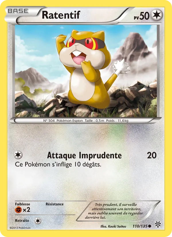 Ratentif, Tempète Plasma 110