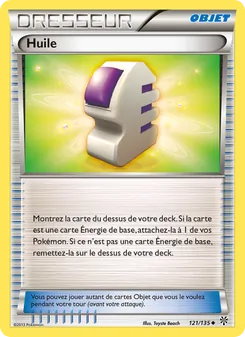 Huile, Tempète Plasma 121