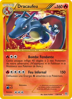 Dracaufeu, Tempète Plasma 136
