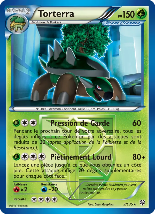 Torterra, Tempète Plasma 3