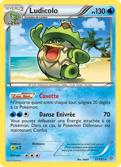 Ludicolo, Tempète Plasma 31