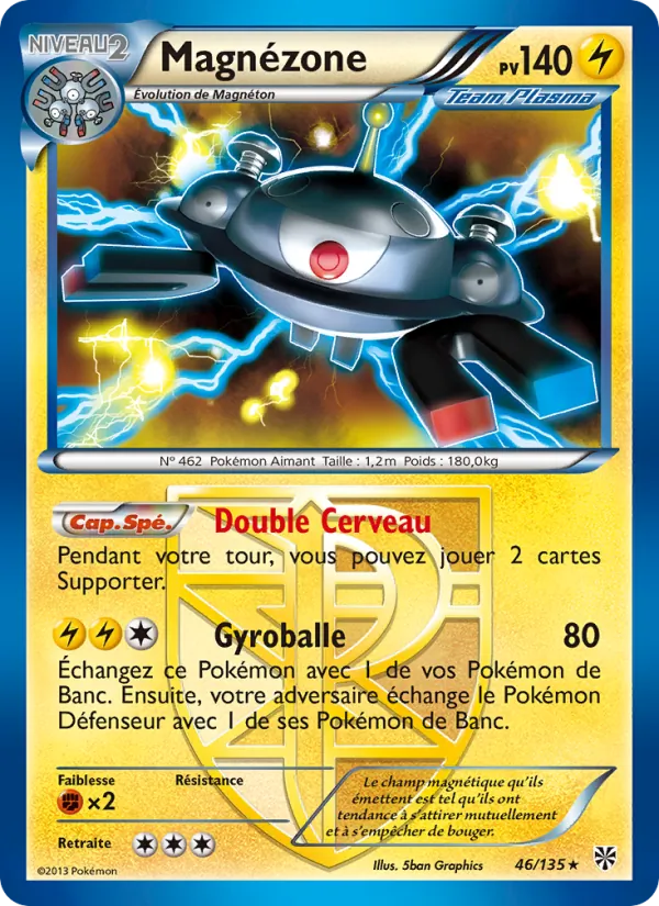 Magnézone, Tempète Plasma 46