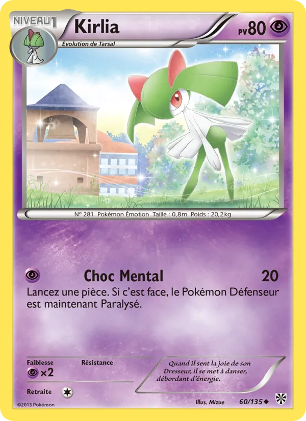 Kirlia, Tempète Plasma 60