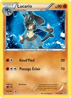 Lucario, Tempète Plasma 77