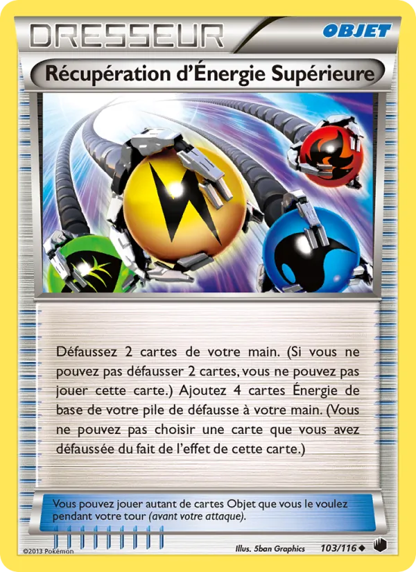 Récupération d’Énergie Supérieure, Glaciation Plasma 103