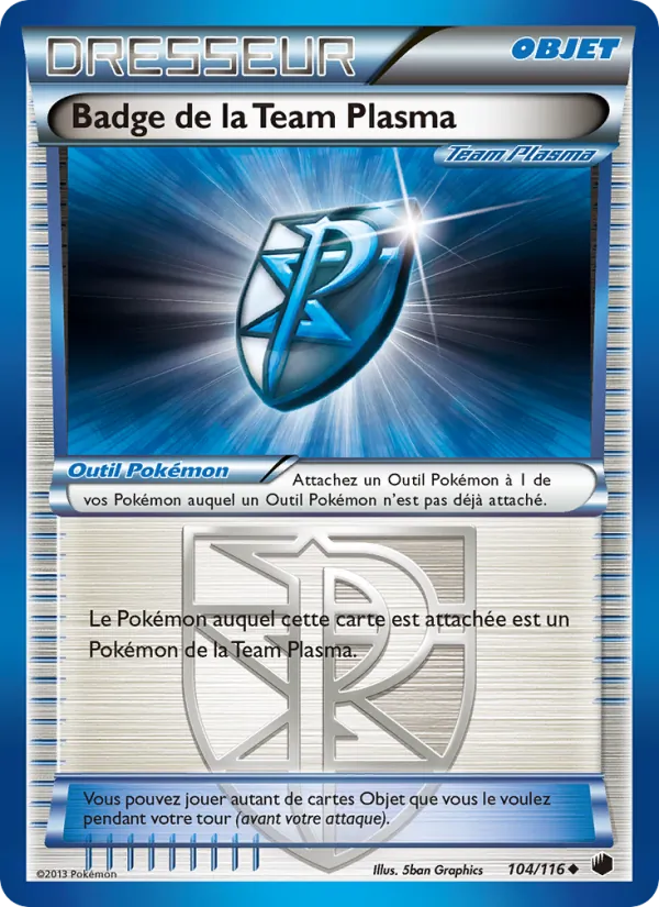Badge de la Team Plasma, Glaciation Plasma 104