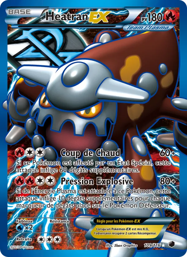 Heatran-EX, Glaciation Plasma 109