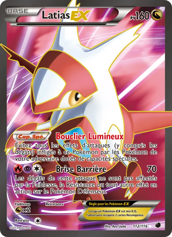 Latias-EX, Glaciation Plasma 112