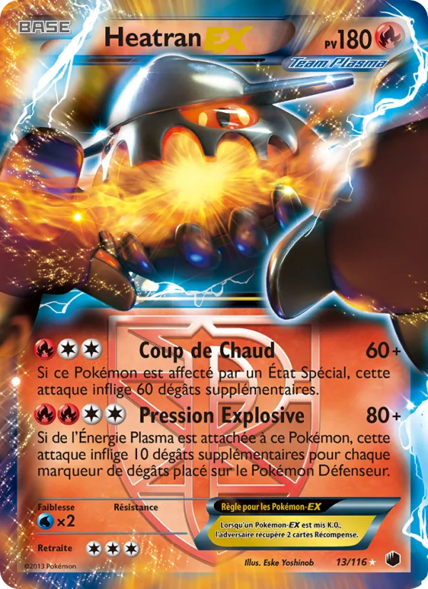Heatran-EX, Glaciation Plasma 13