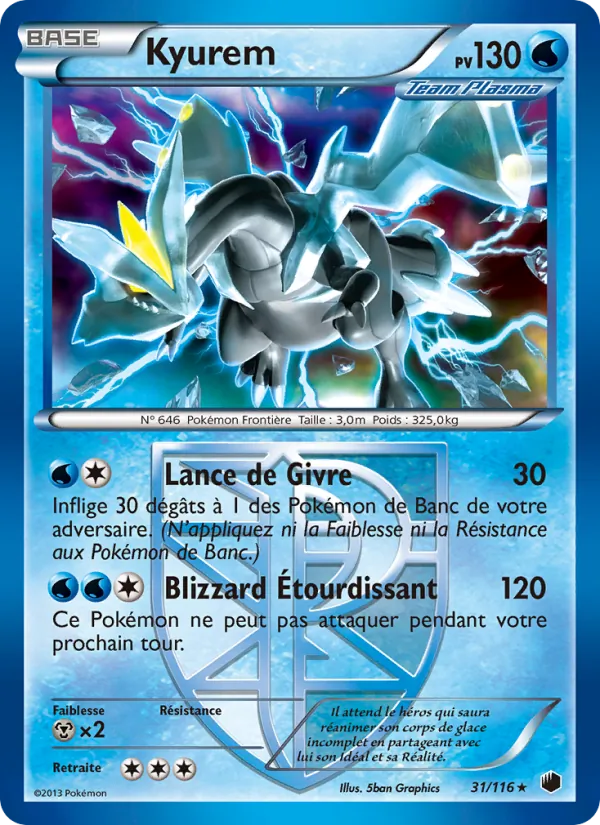 Kyurem, Glaciation Plasma 31
