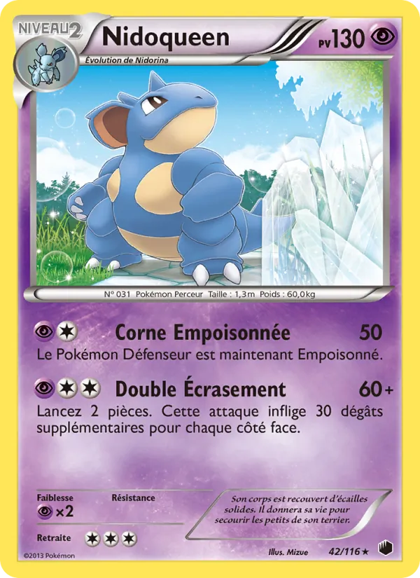 Nidoqueen, Glaciation Plasma 42