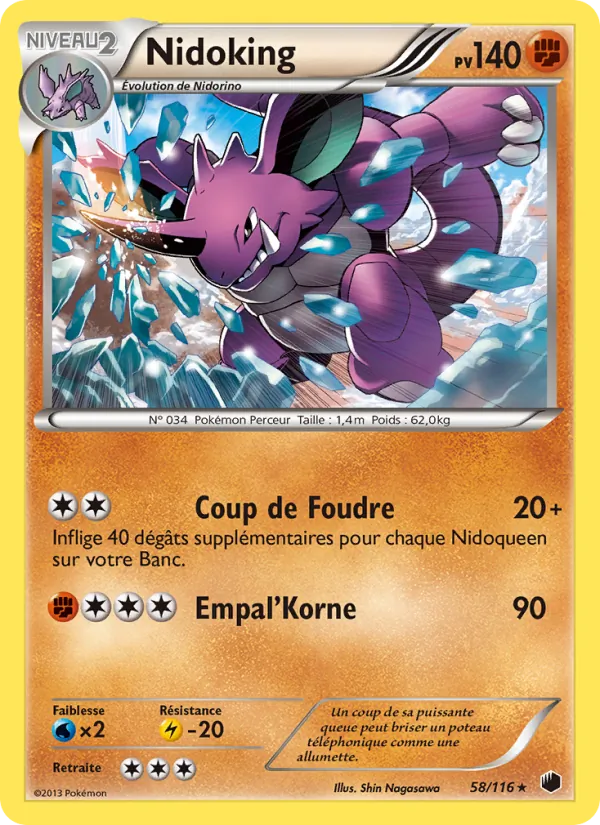 Nidoking, Glaciation Plasma 58
