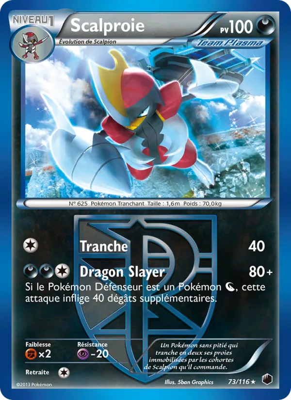 Scalproie, Glaciation Plasma 73
