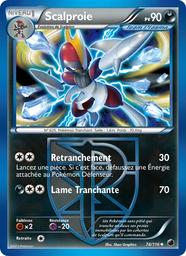 Scalproie, Glaciation Plasma 74
