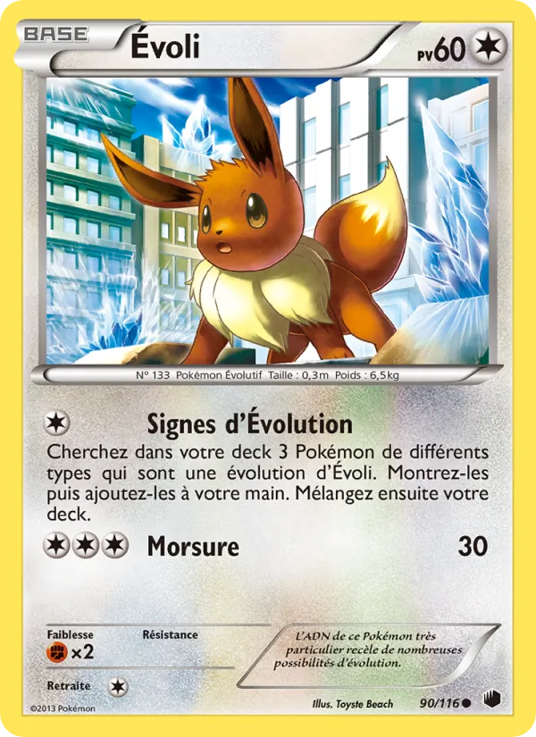 Évoli, Glaciation Plasma 90