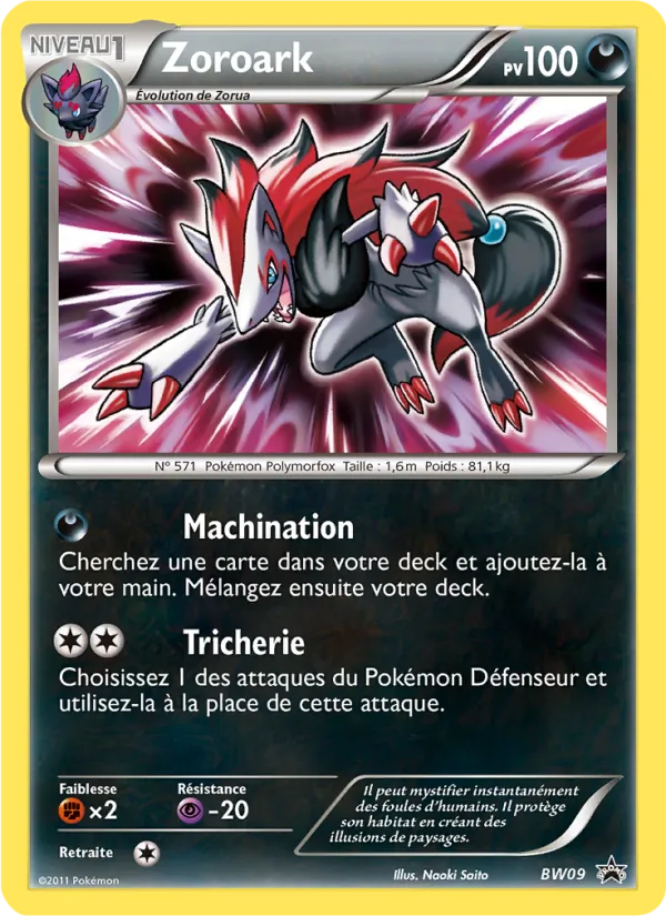 Zoroark, Promo BW BW09