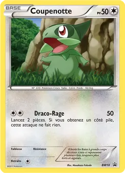 Coupenotte, Promo BW BW10