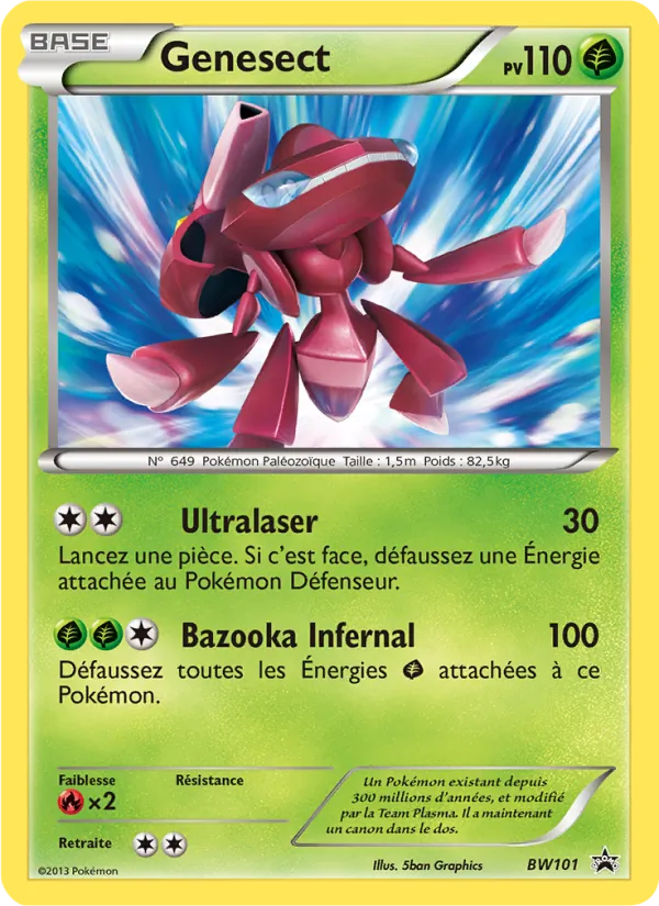 Genesect, Promo BW BW101