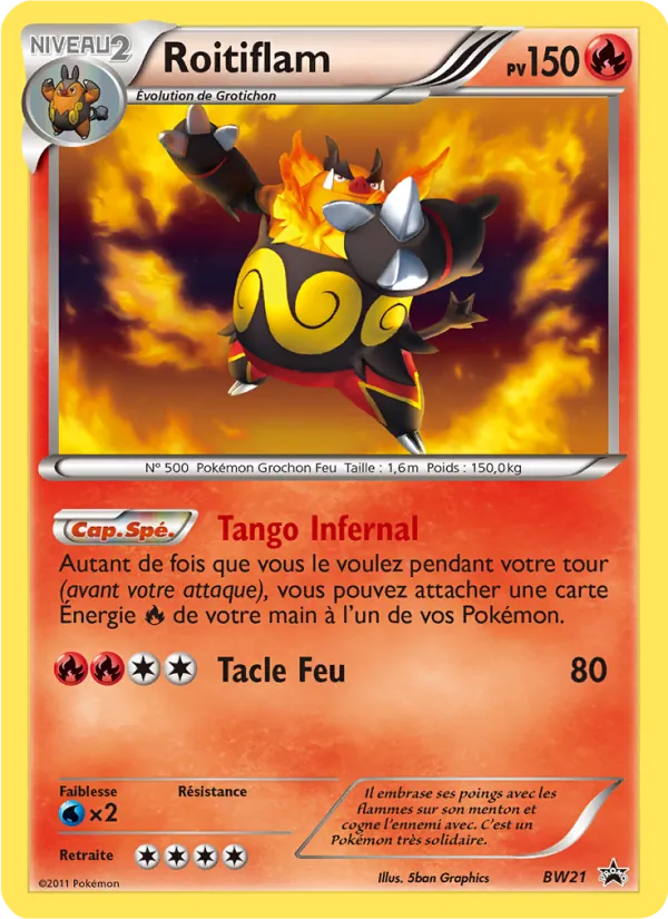 Roitiflam, Promo BW BW21