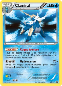 Clamiral, Promo BW BW22