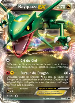 Rayquaza ex, Promo BW BW47